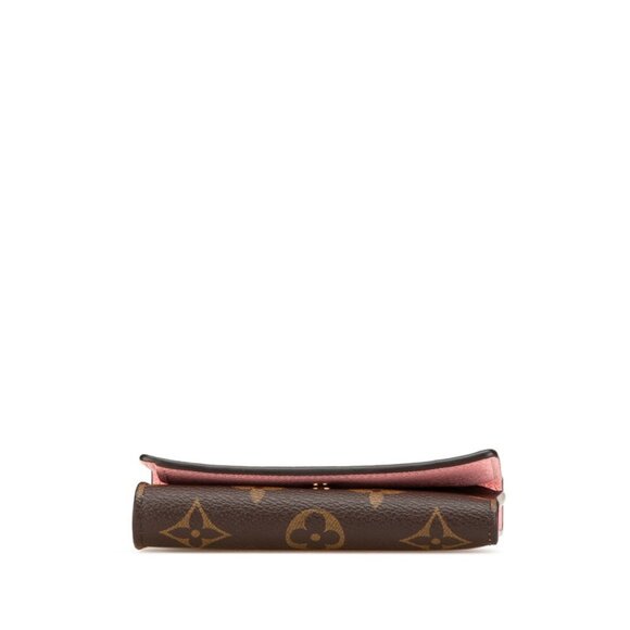 LOUIS VUITTON Brown Monogram Leather Wallet - Picture 3 of 10